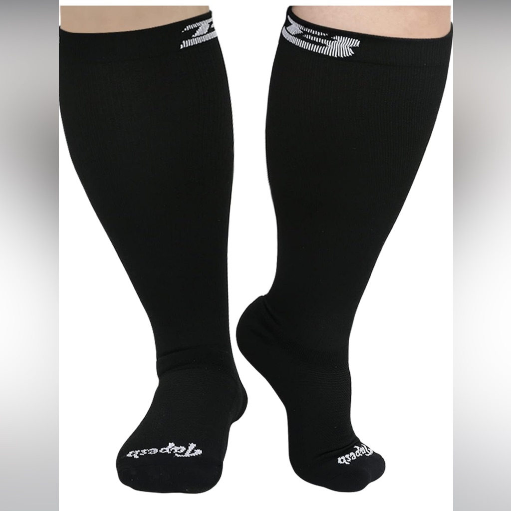 Compression Socks Plus SizeTapesbNwt Knee High 2030 Mmhg Unisex